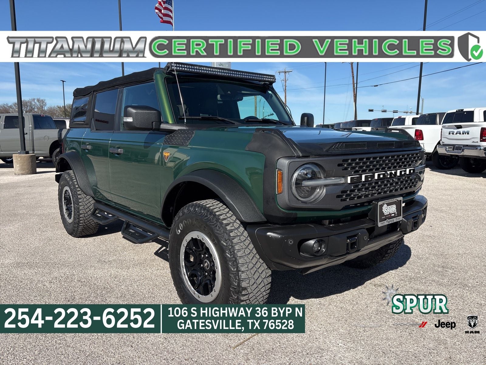2022 Ford Bronco Badlands