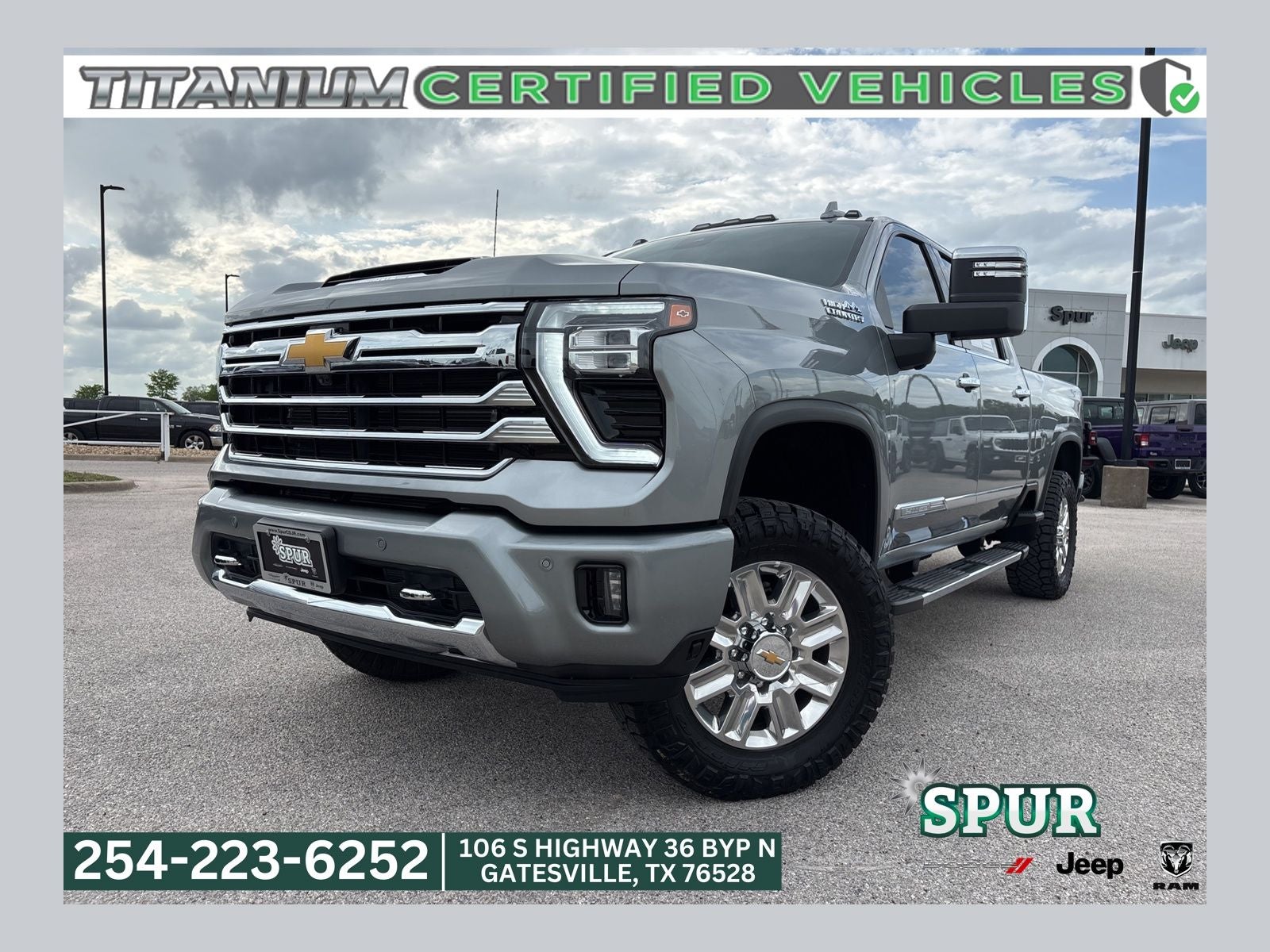 2025 Chevrolet Silverado 2500HD 4WD Crew Cab Standard Bed High Country