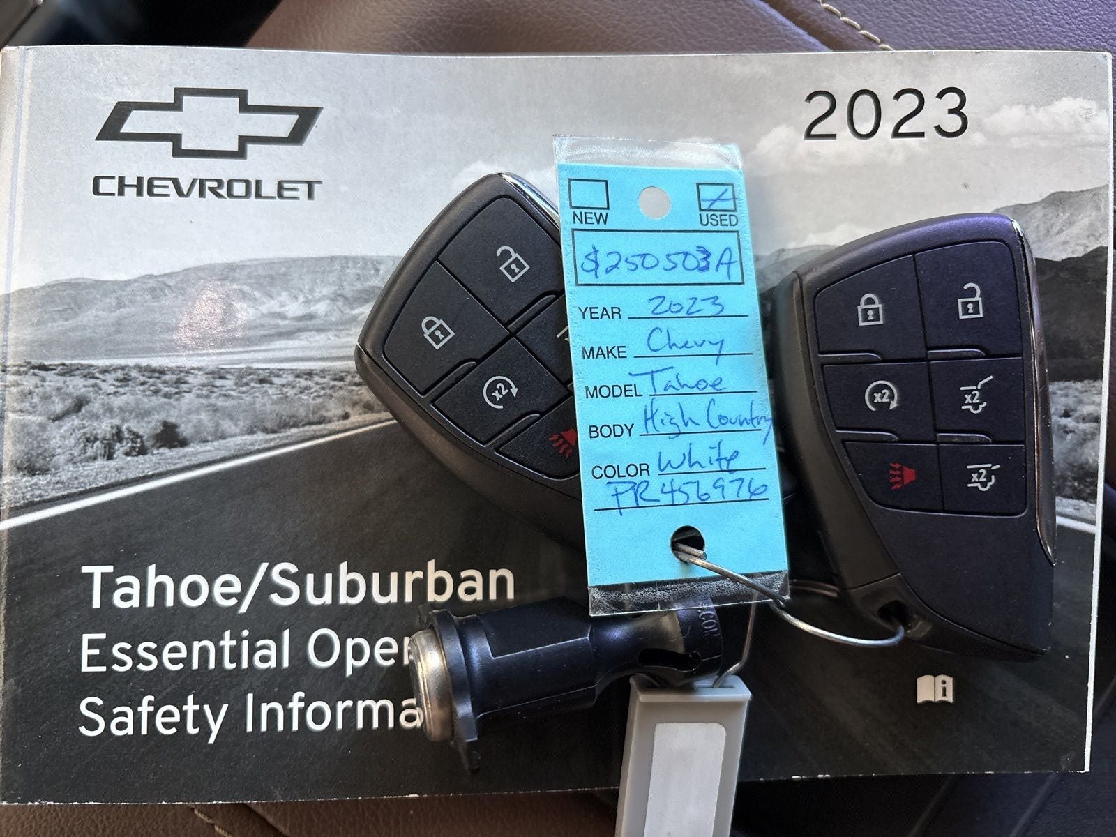 2023 Chevrolet Tahoe 4WD High Country