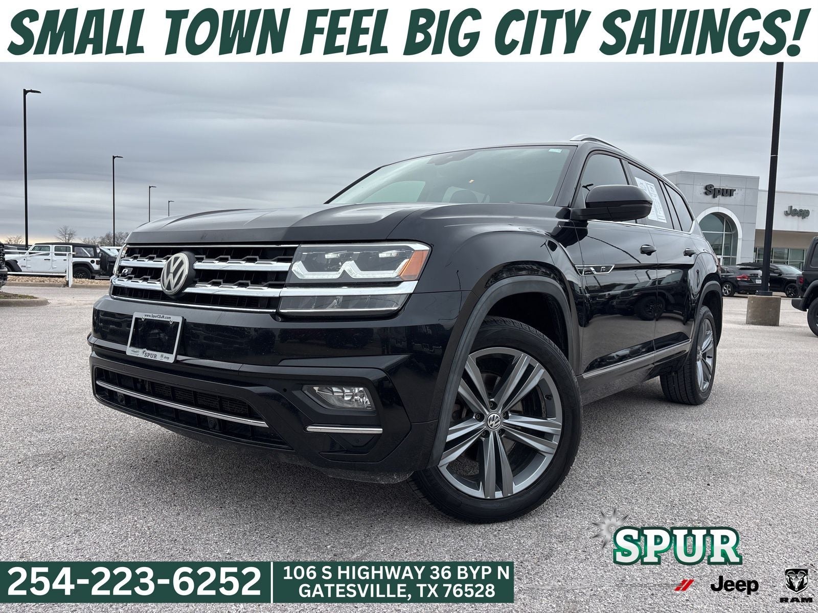 2019 Volkswagen Atlas 3.6L V6 SEL R-Line