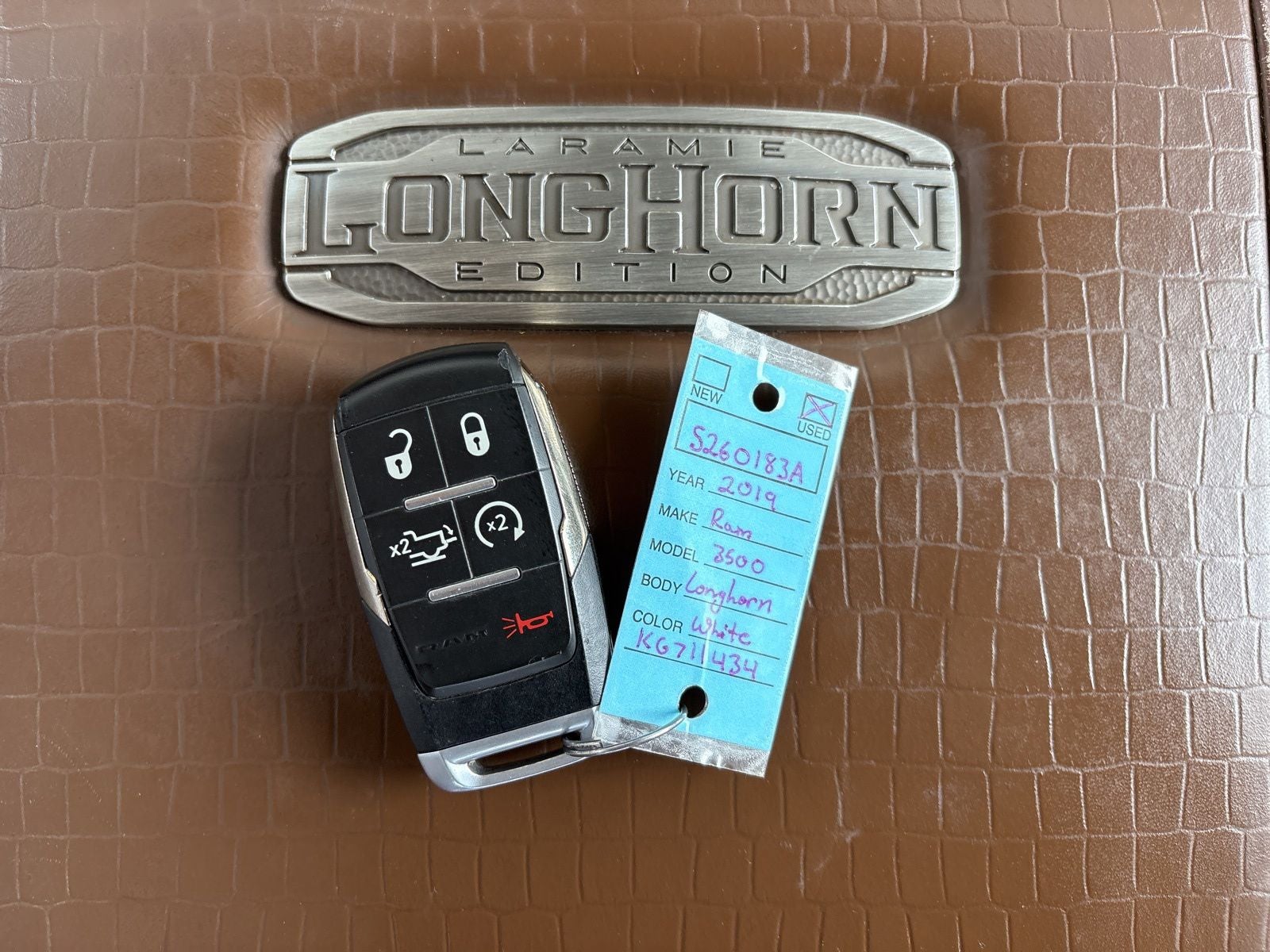 2019 RAM Ram 3500 Longhorn Crew Cab 4x4 8' Box