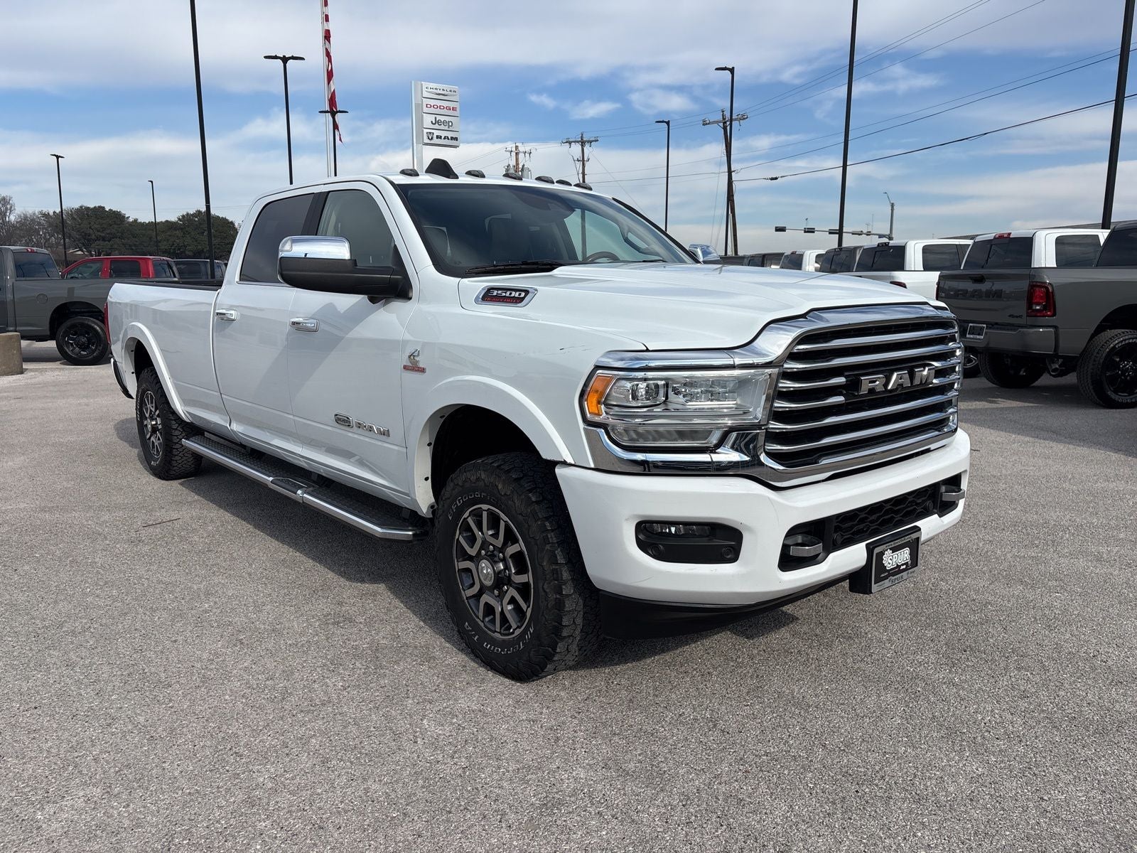 2019 RAM Ram 3500 Longhorn Crew Cab 4x4 8' Box