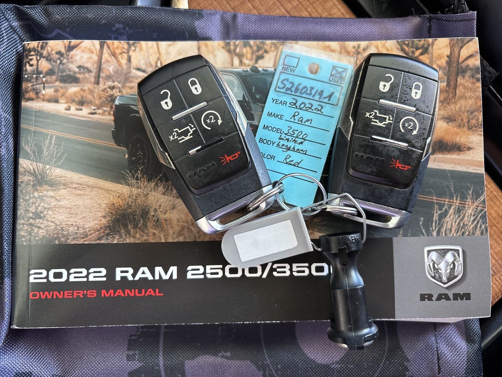 2022 RAM Ram 3500 Limited Longhorn Mega Cab 4x4 6'4' Box