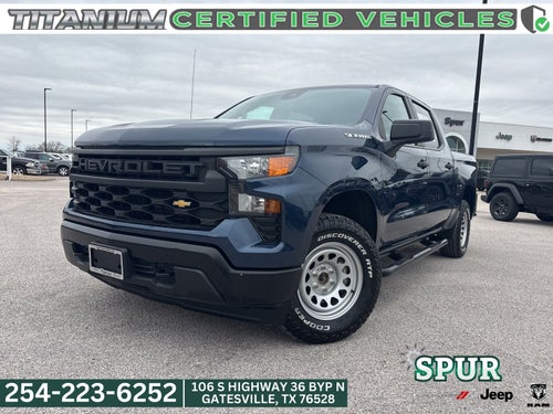 2023 Chevrolet Silverado 1500 4WD Crew Cab Short Bed WT