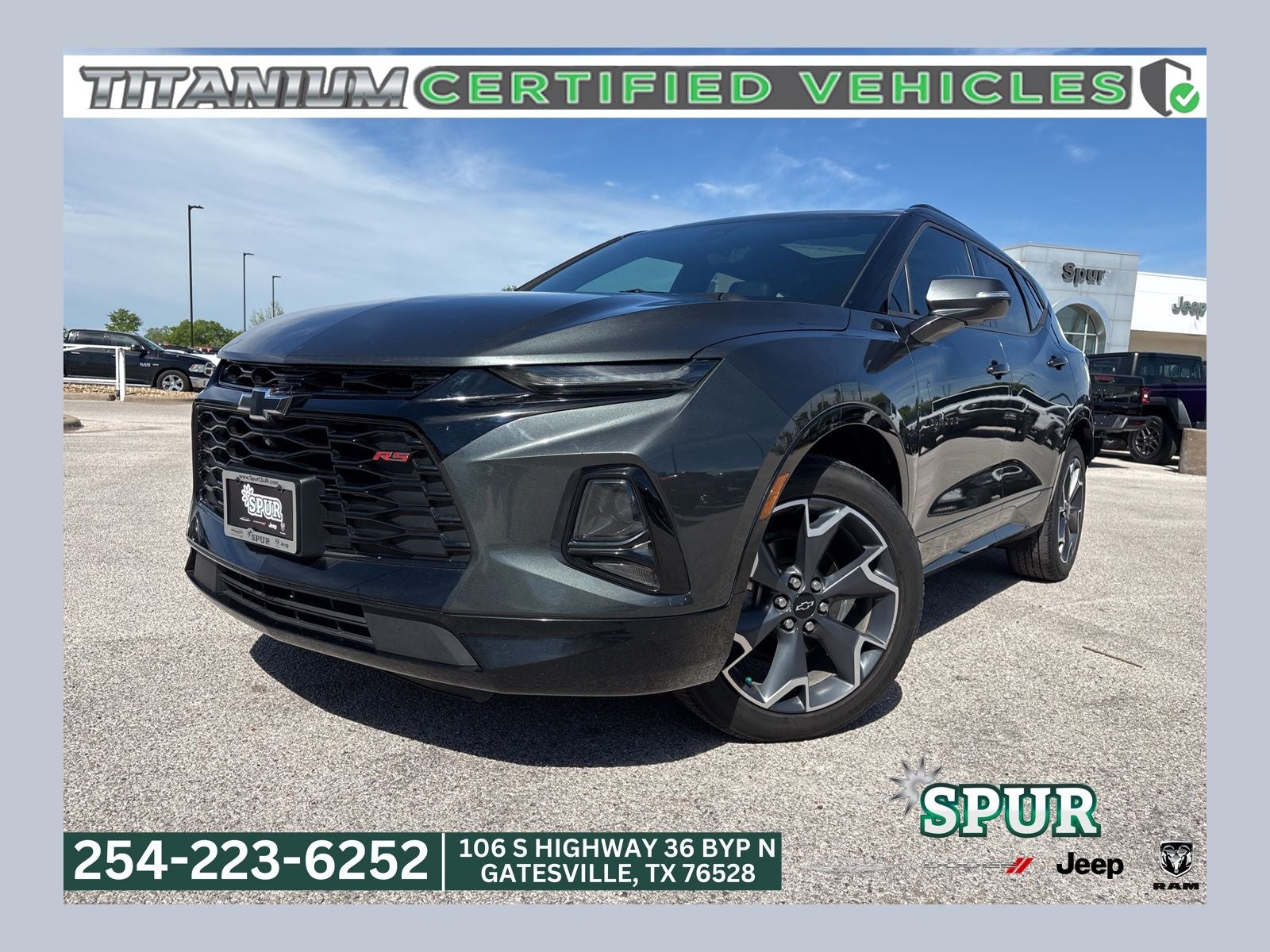 2020 Chevrolet Blazer FWD RS