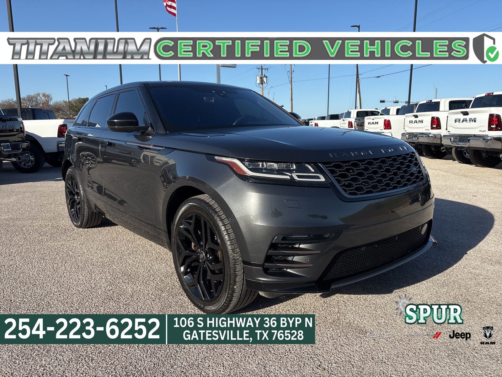 2020 Land Rover Range Rover Velar P250 R-Dynamic S