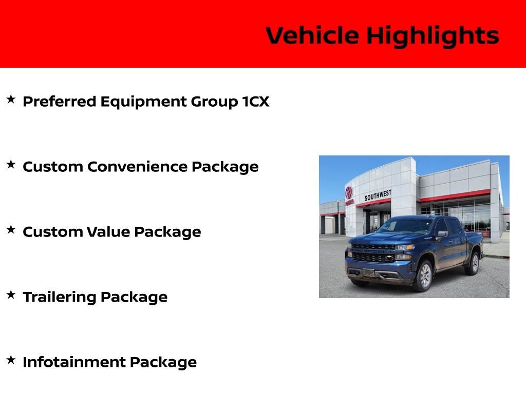 2022 Chevrolet Silverado 1500 LTD Custom