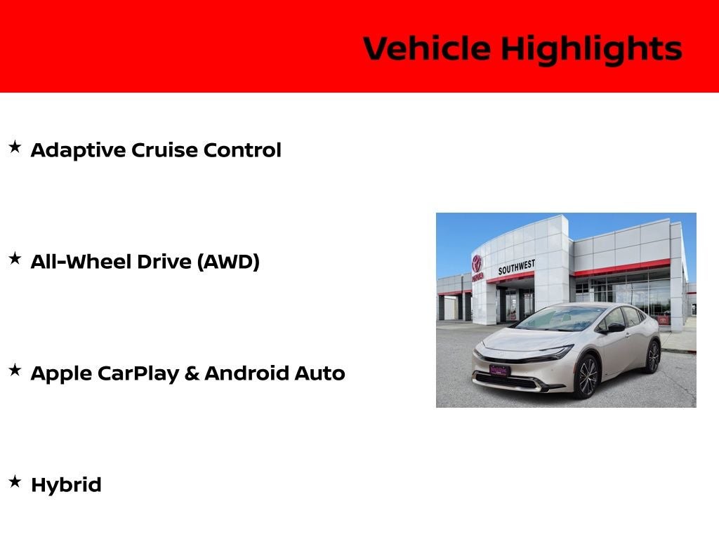 2024 Toyota Prius XLE