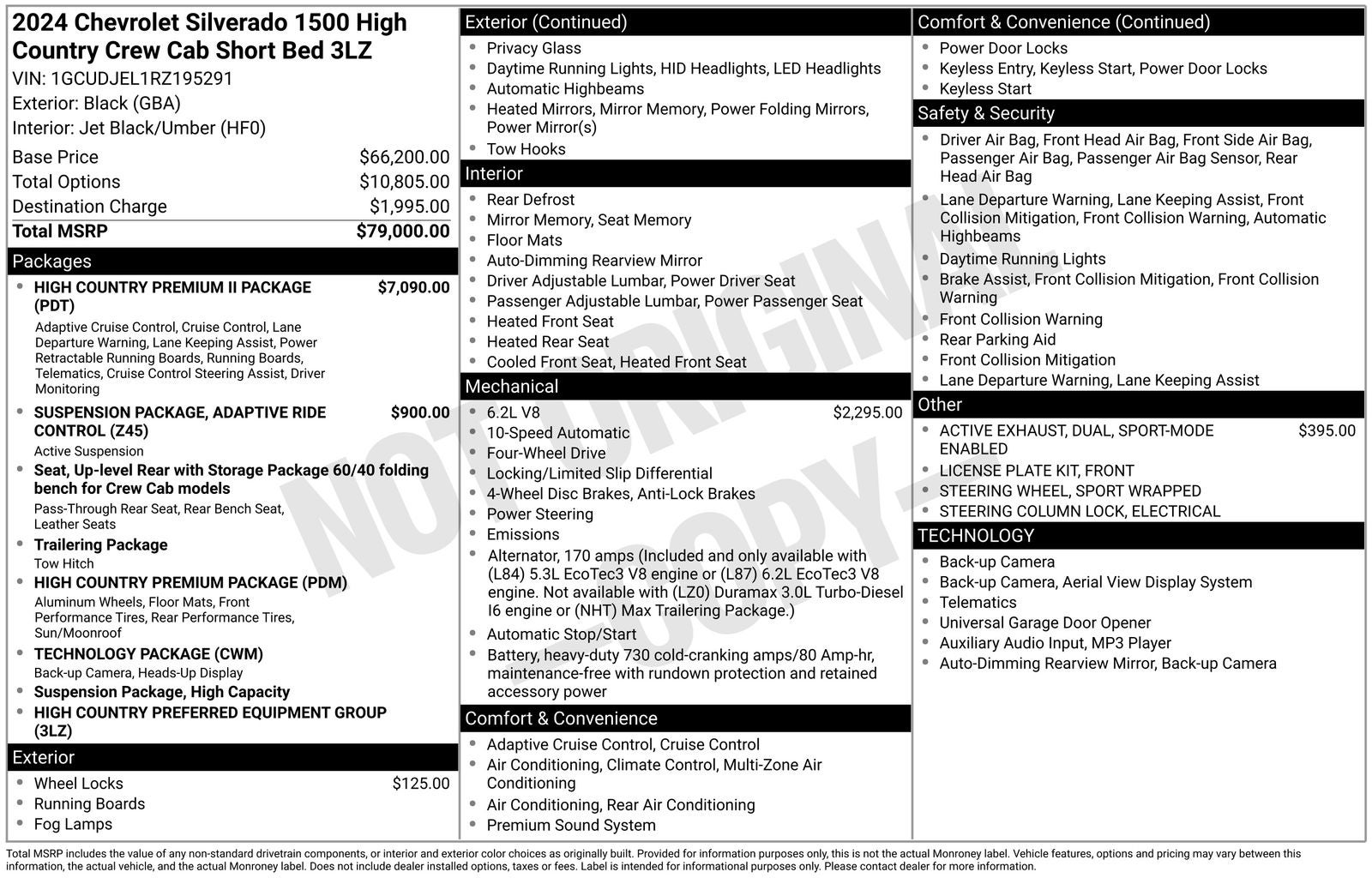 2024 Chevrolet Silverado 1500 High Country