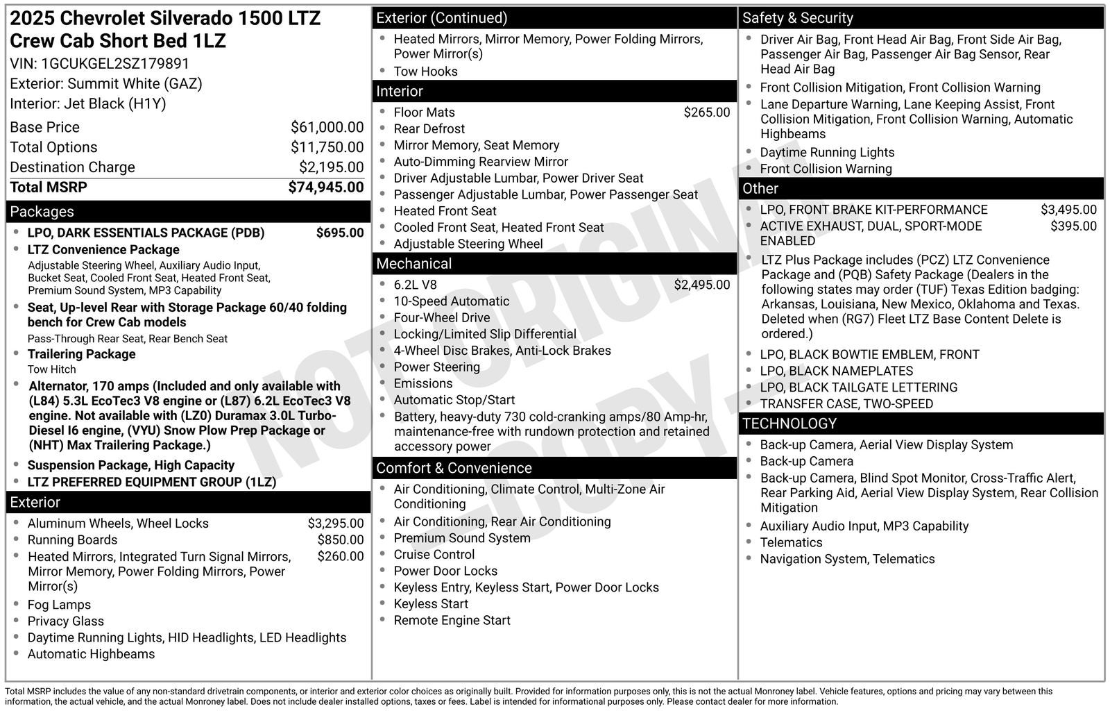 2025 Chevrolet Silverado 1500's photo