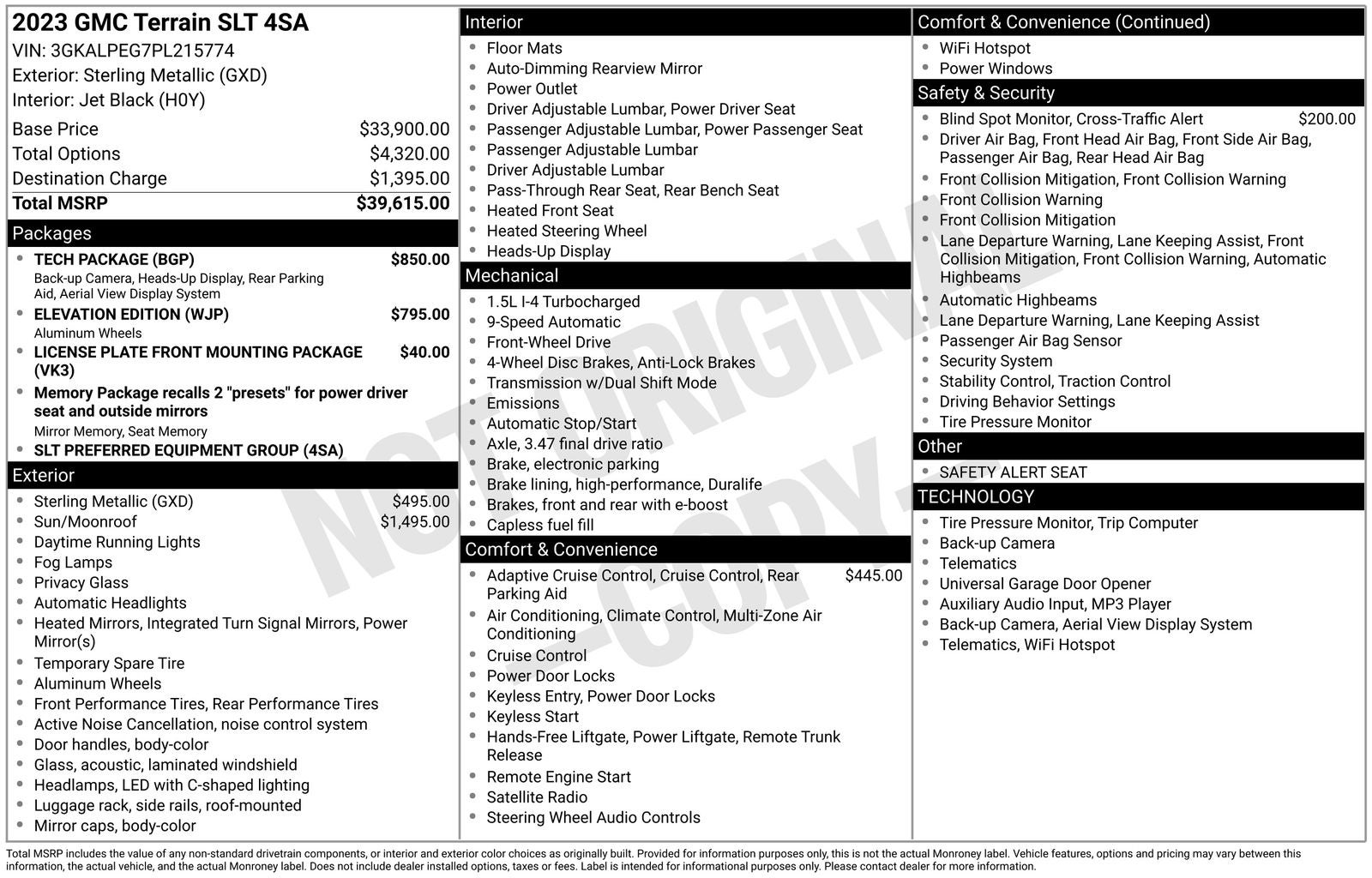 2023 GMC Terrain SLT