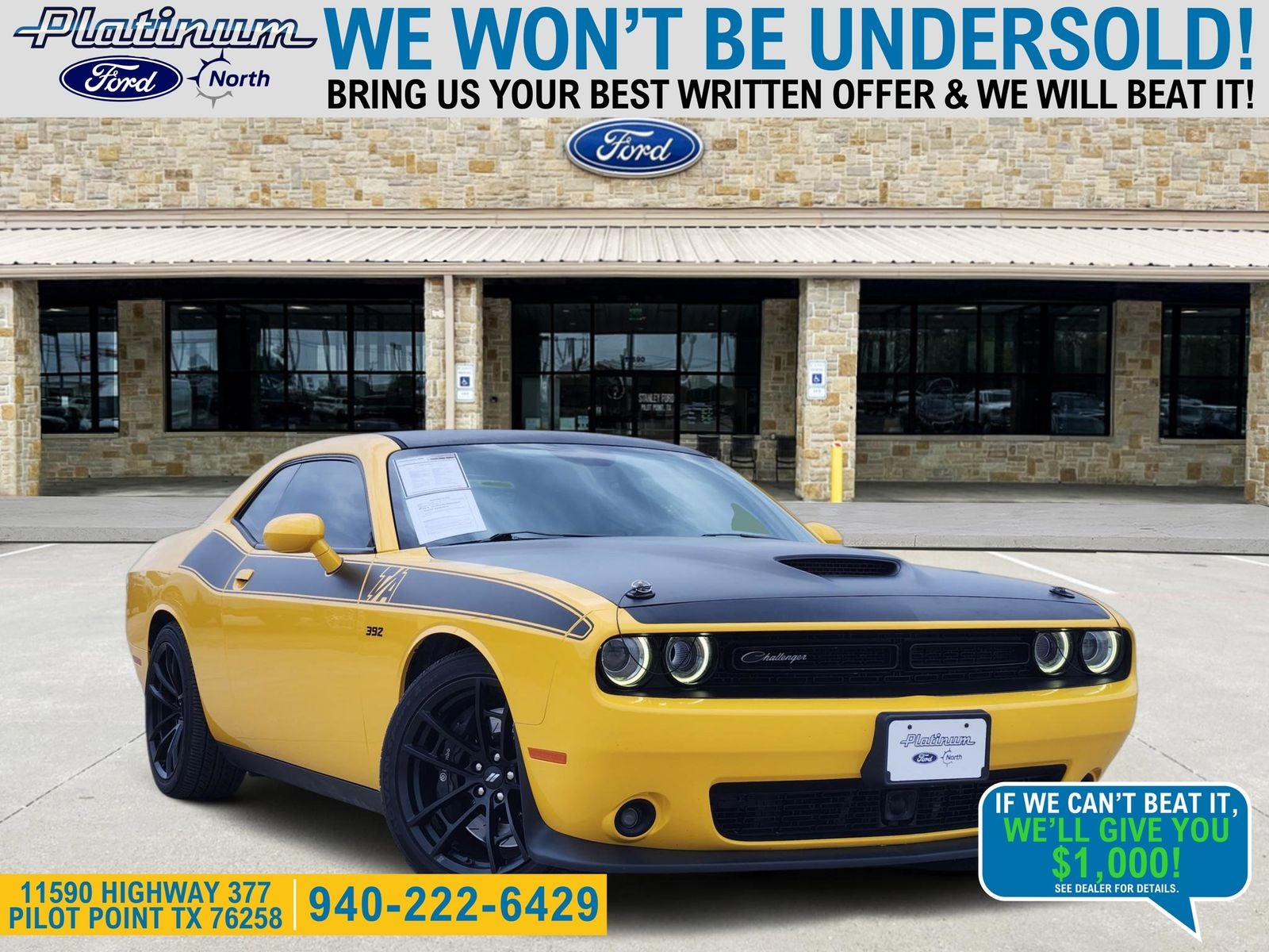2017 Dodge Challenger R/T T/A 392