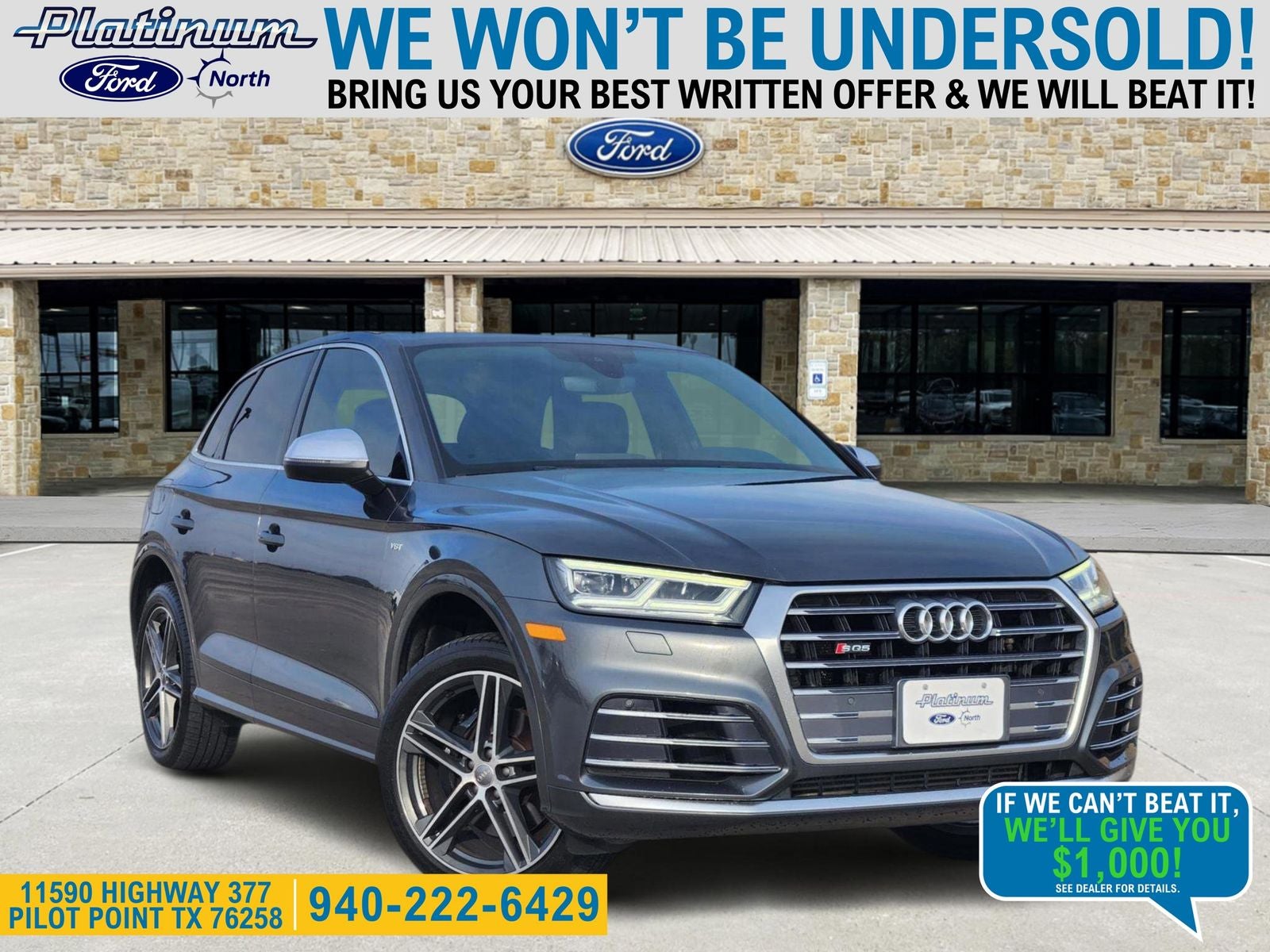 2018 Audi SQ5 3.0T Premium Plus quattro