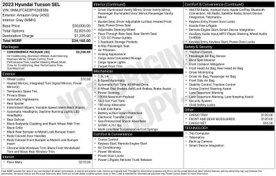 2023 Hyundai Tucson SEL