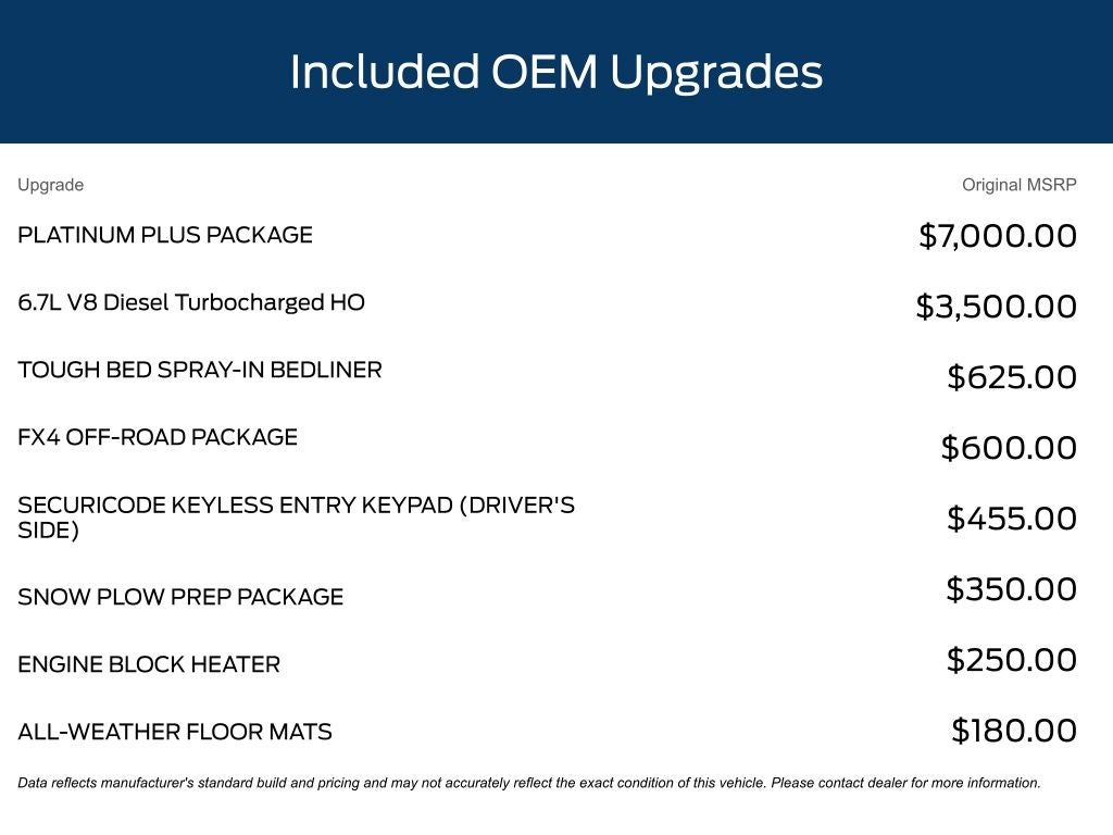 2026 Ford F-450SD Platinum DRW