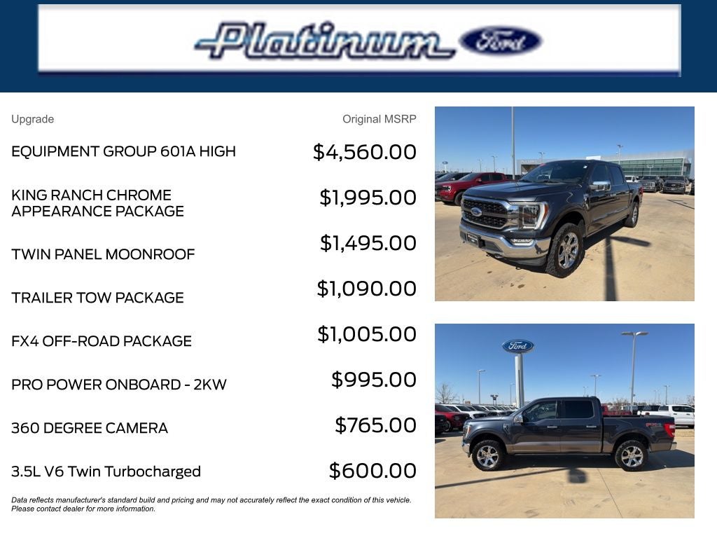 2021 Ford F-150 King Ranch