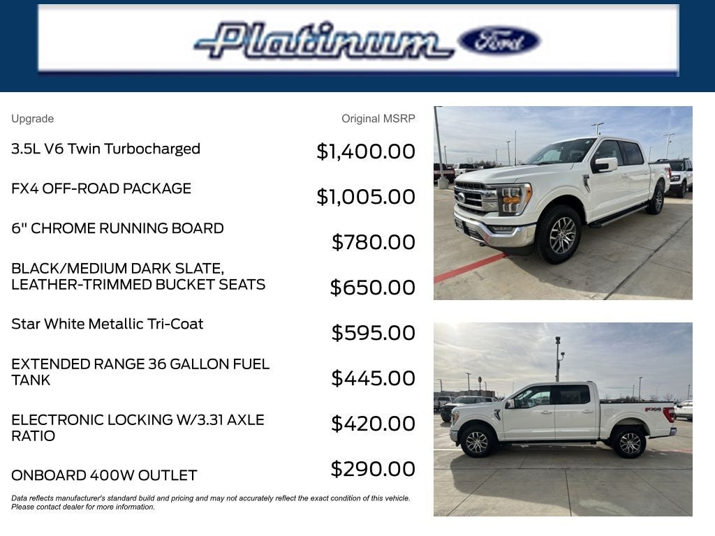 2021 Ford F-150 Lariat