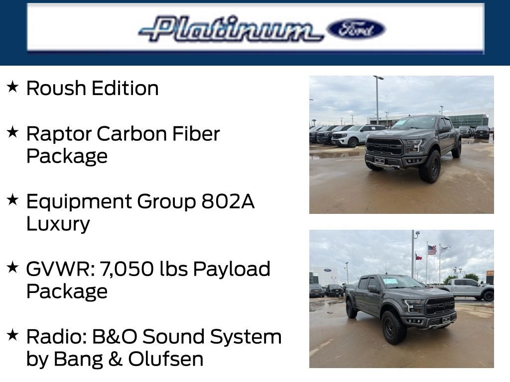 2020 Ford F-150 Raptor Roush Edition