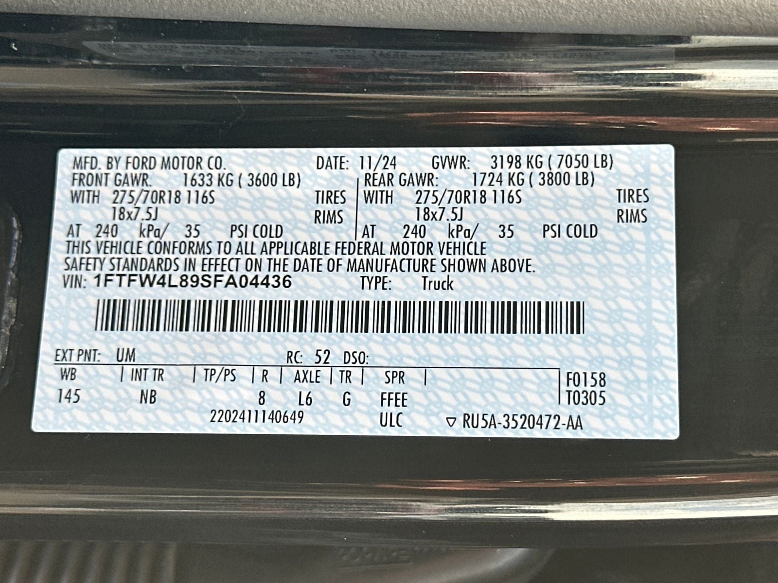 2025 Ford F-150 Tremor