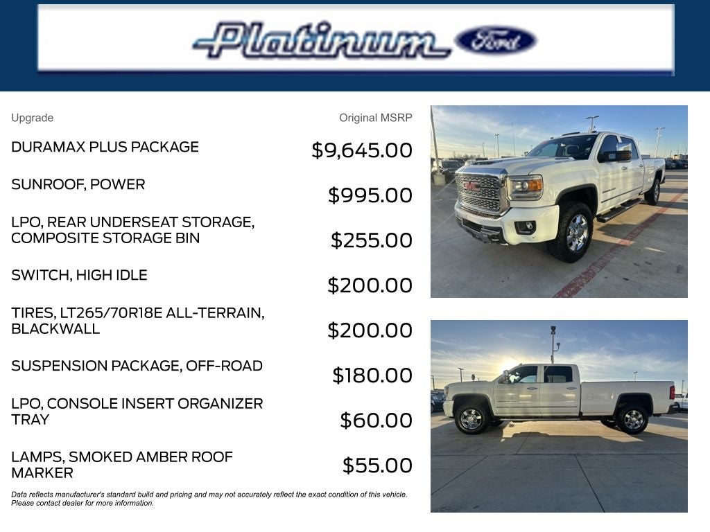 2019 GMC Sierra 3500HD Denali