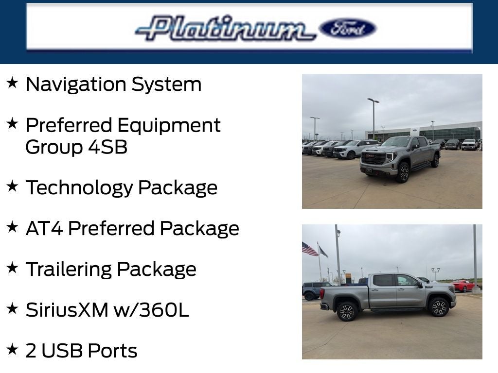 2023 GMC Sierra 1500 AT4