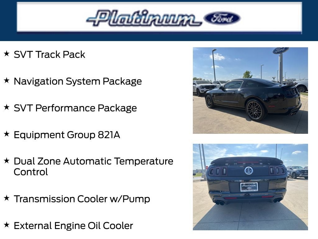 2013 Ford Mustang Shelby GT500