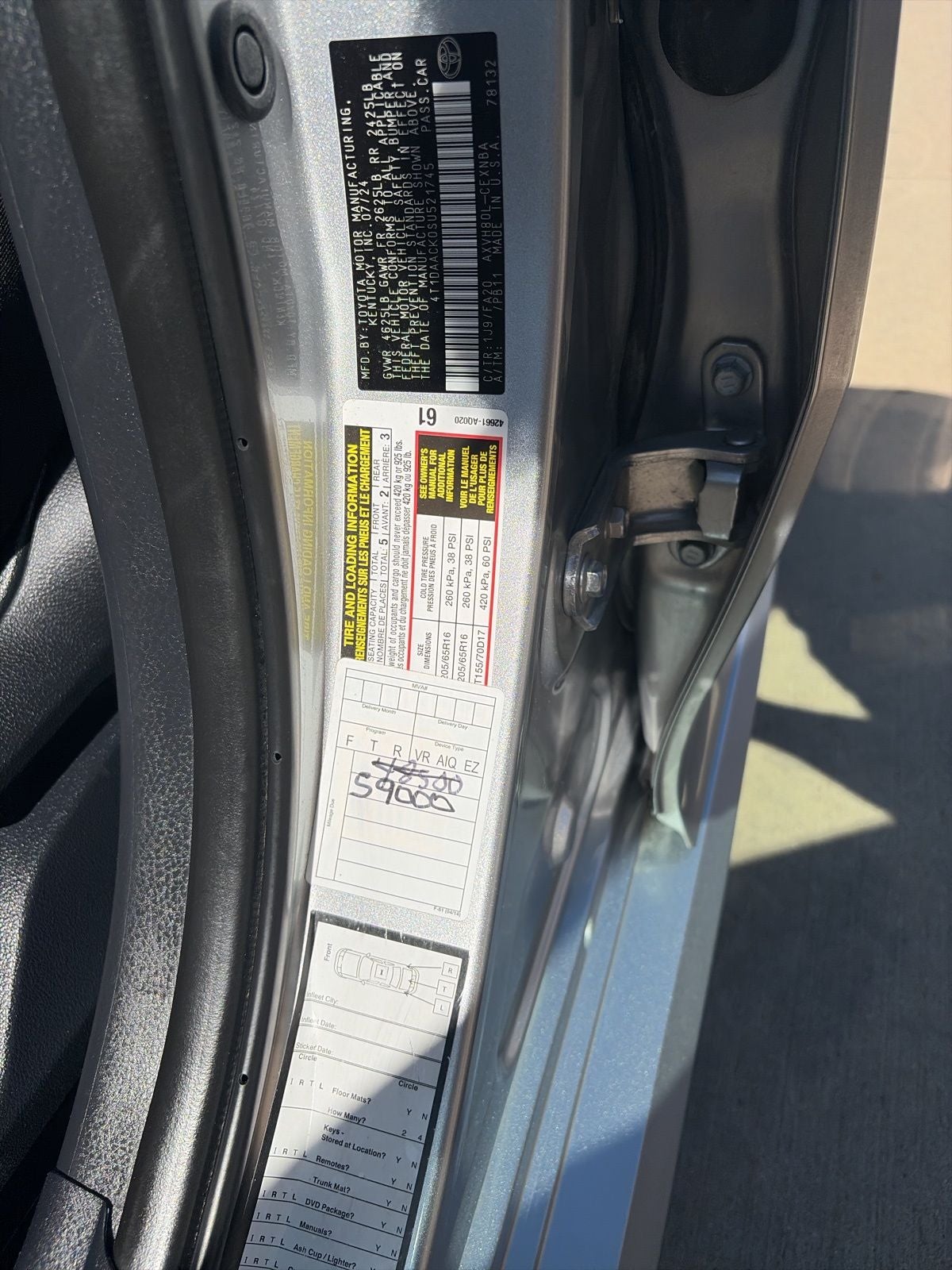 2025 Toyota Camry LE