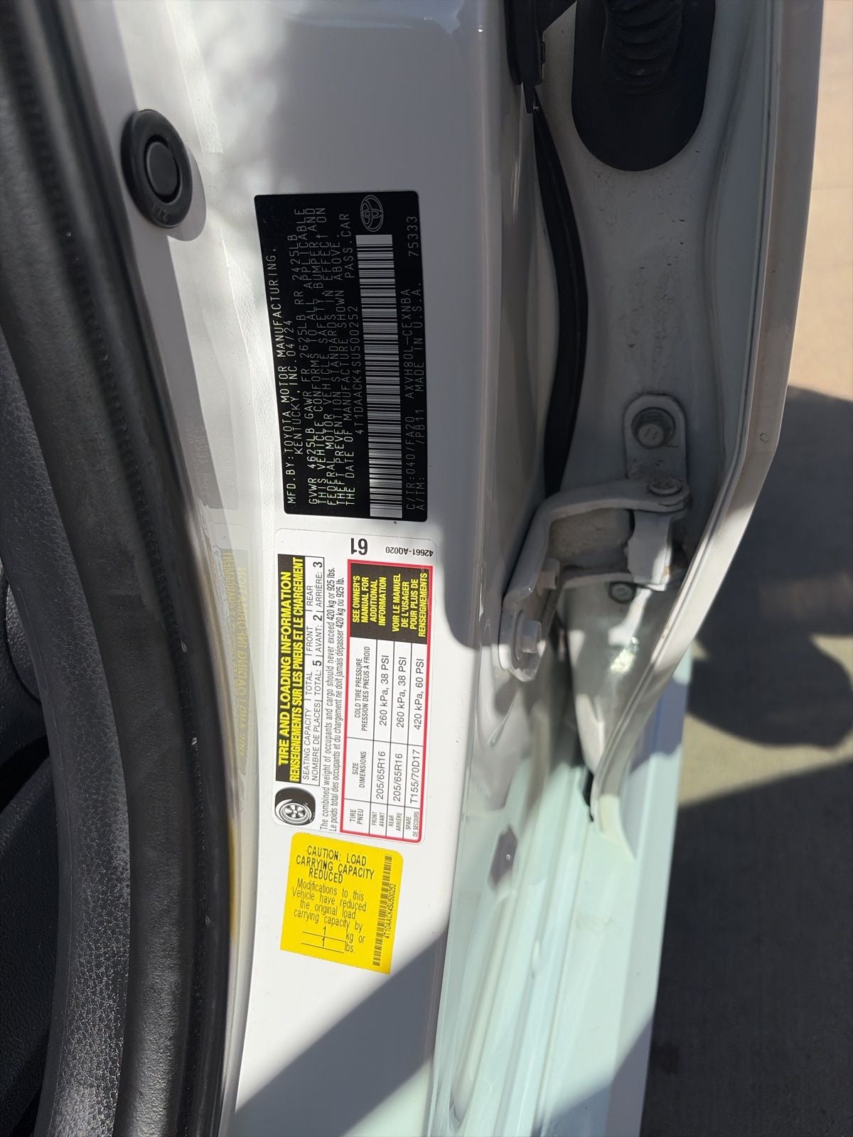 2025 Toyota Camry LE